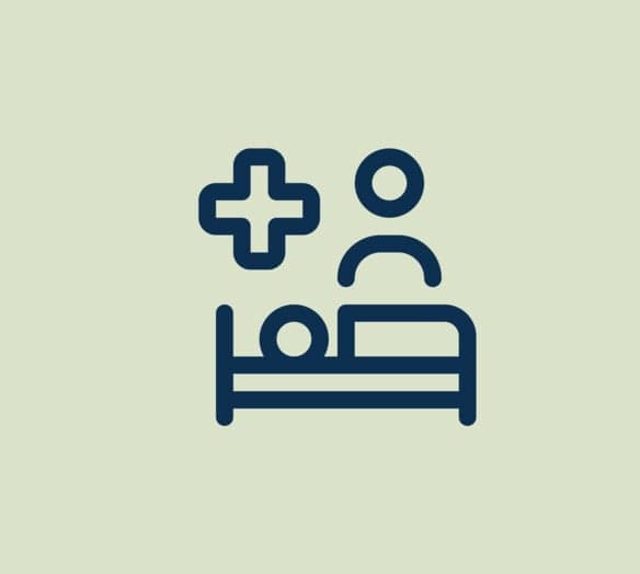 illustration sjuksäng illustration sjuksäng
