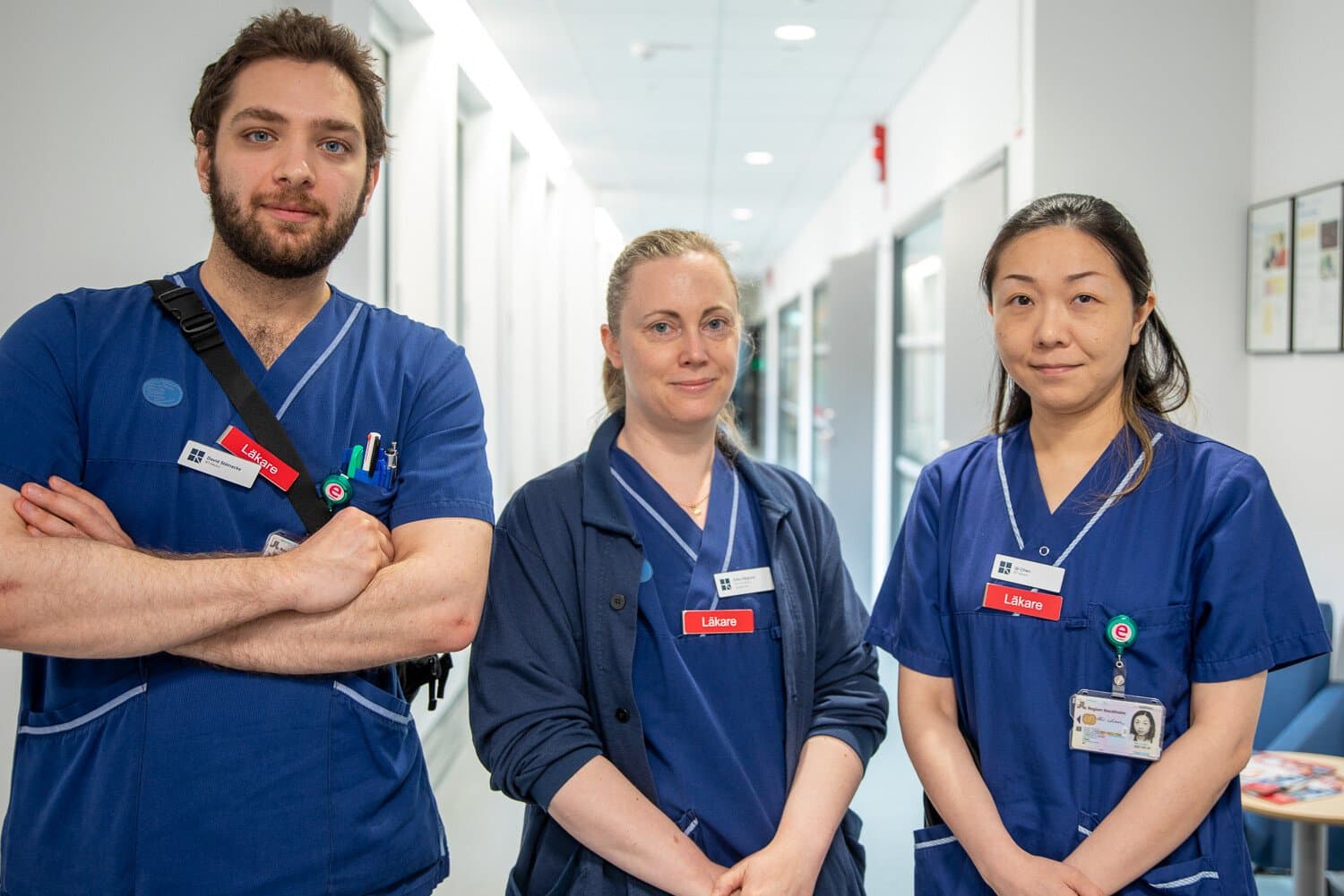 David Stålnacke, Erika Höglund och Qi Chen David Stålnacke, Erika Höglund och Qi Chen