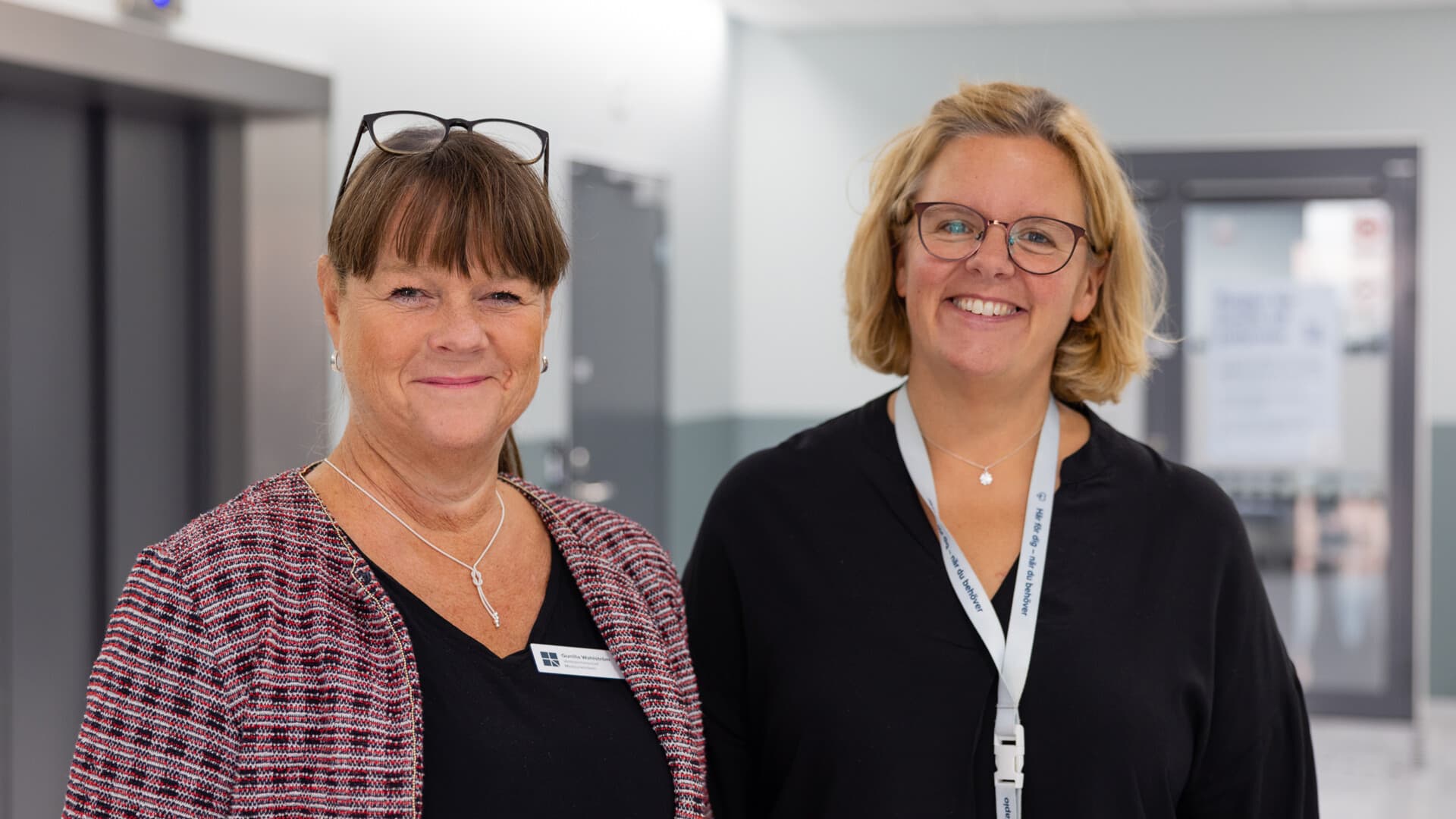 Medicinklinikens verksamhetschef Gunilla Wahlström och projektledaren Linda Frisk. Medicinklinikens verksamhetschef Gunilla Wahlström och projektledaren Linda Frisk.