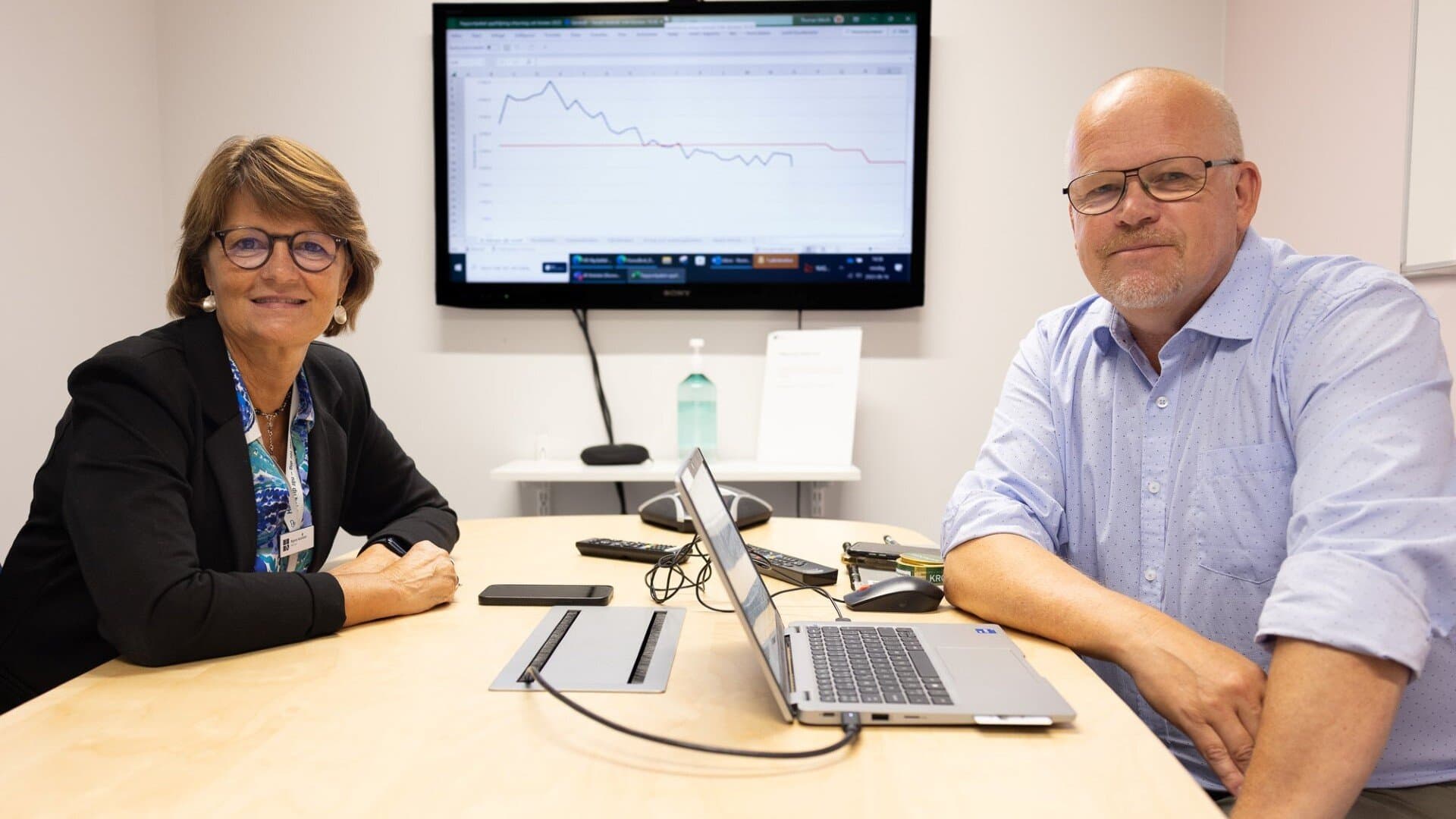 Rigmor Anshelm och Thomas Mårdh är glada över det tydliga trendbrottet. Rigmor Anshelm och Thomas Mårdh är glada över det tydliga trendbrottet.