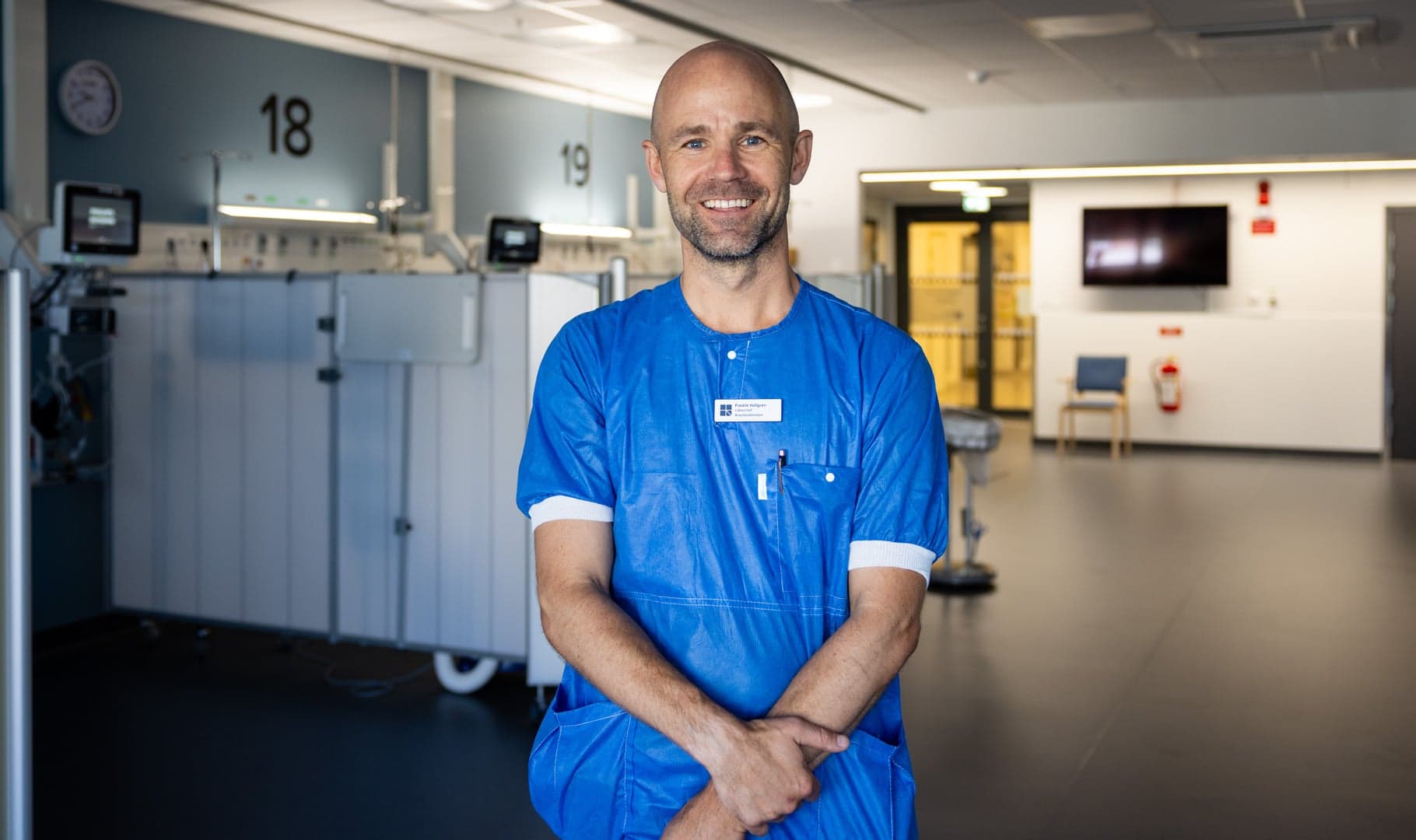 Fredrik Hallgren Fredrik Hallgren är läkarchef