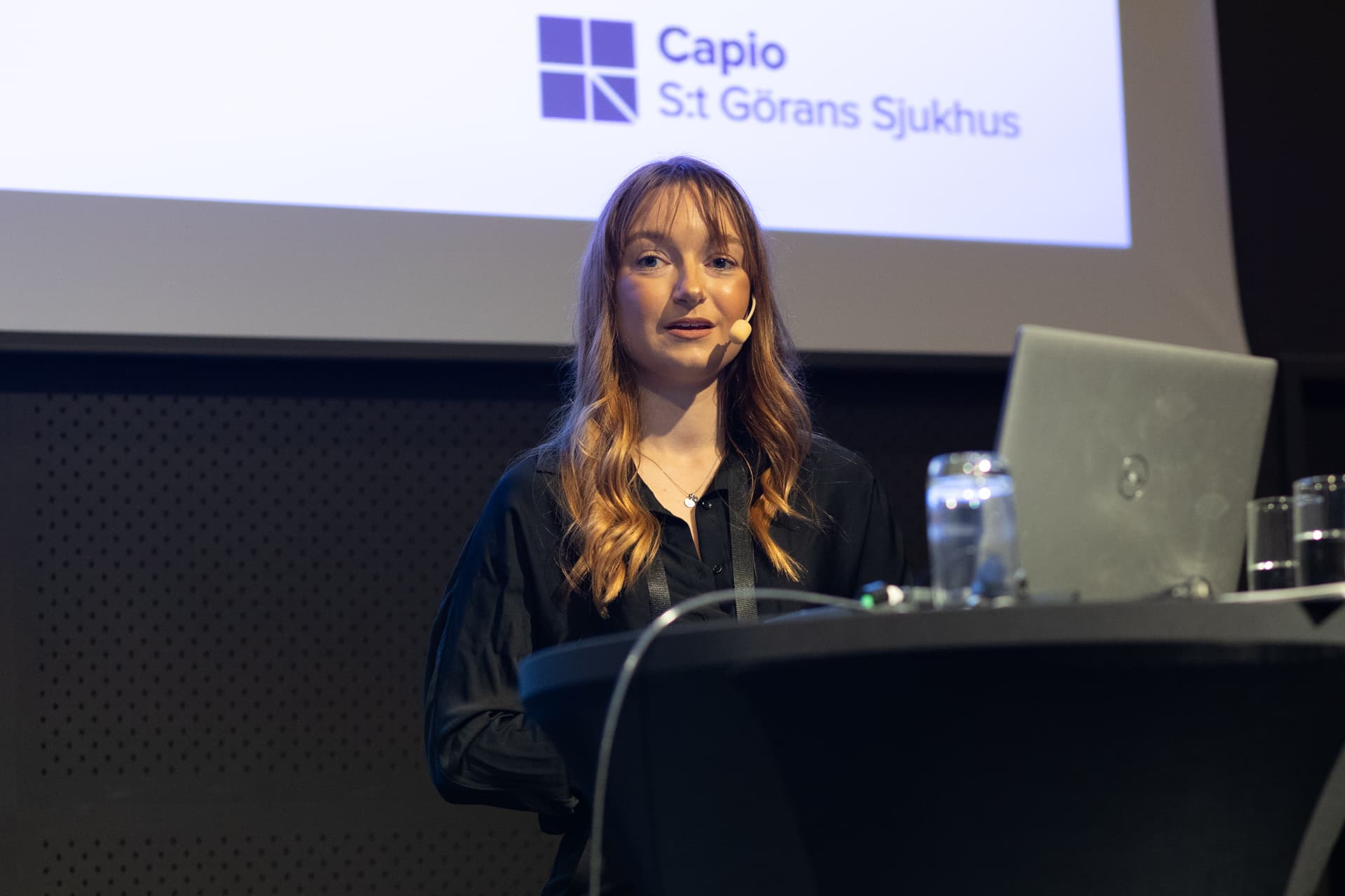 Julia Johansson föreläste om omvårdnadsstandard på Urologiveckan. Julia Johansson föreläste om omvårdnadsstandard på Urologiveckan.