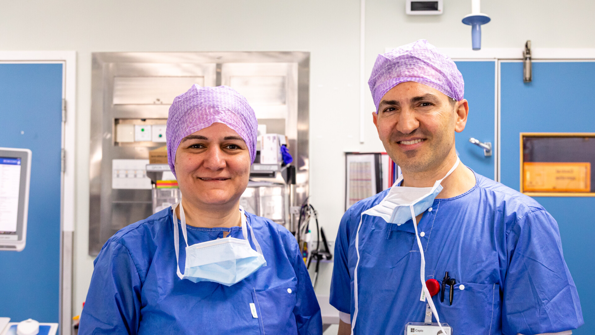 Nakisa Esfahani och Thanos Kakoulidis är erfarna kirurger på Obesitascentrum.